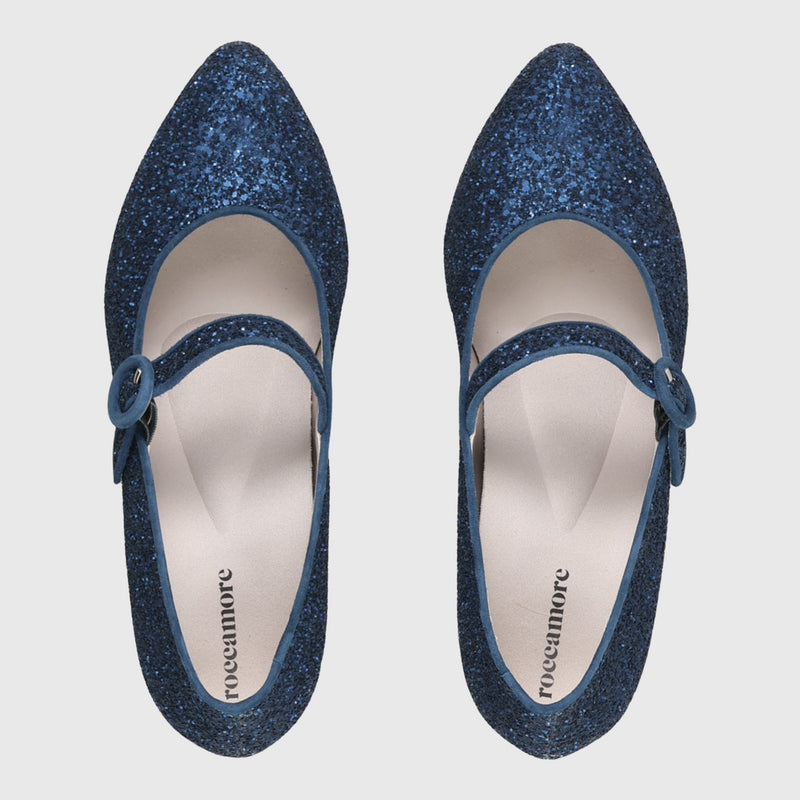 Leonora Blue Glitter 41