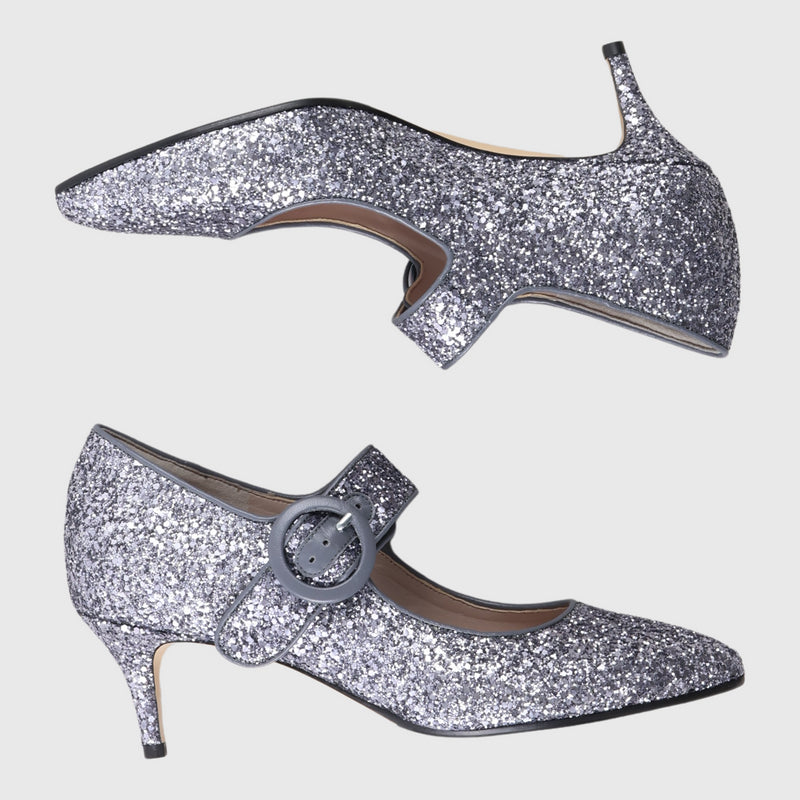 Ida Grey Glitter 38