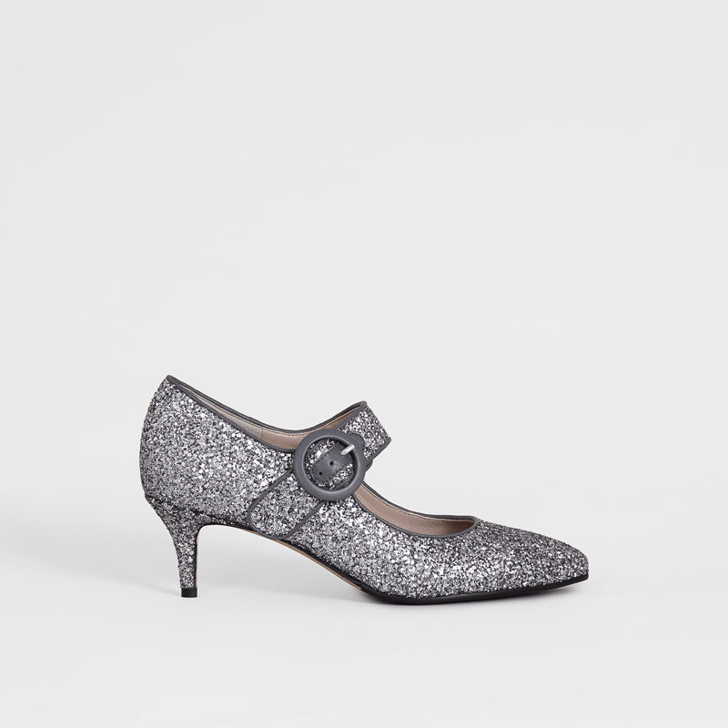 Ida Grey Glitter 38