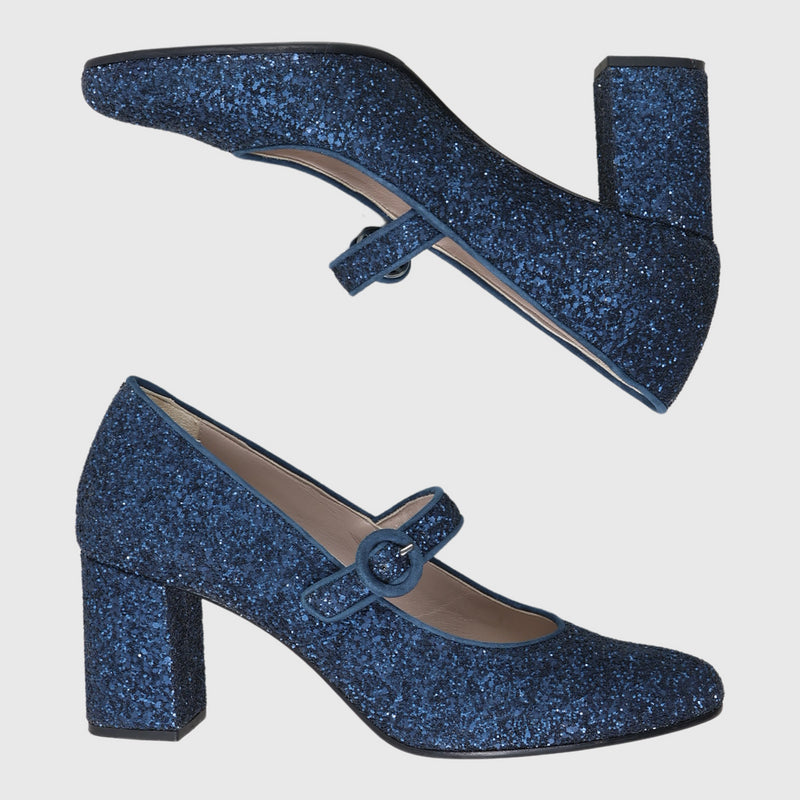 Leonora Blue Glitter 41